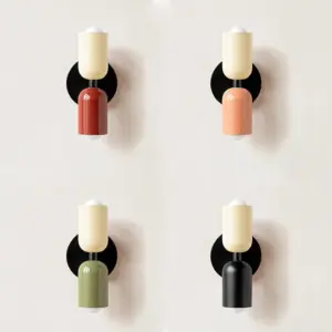 Homeko Minimalist Two-Bulb Wall Sconce