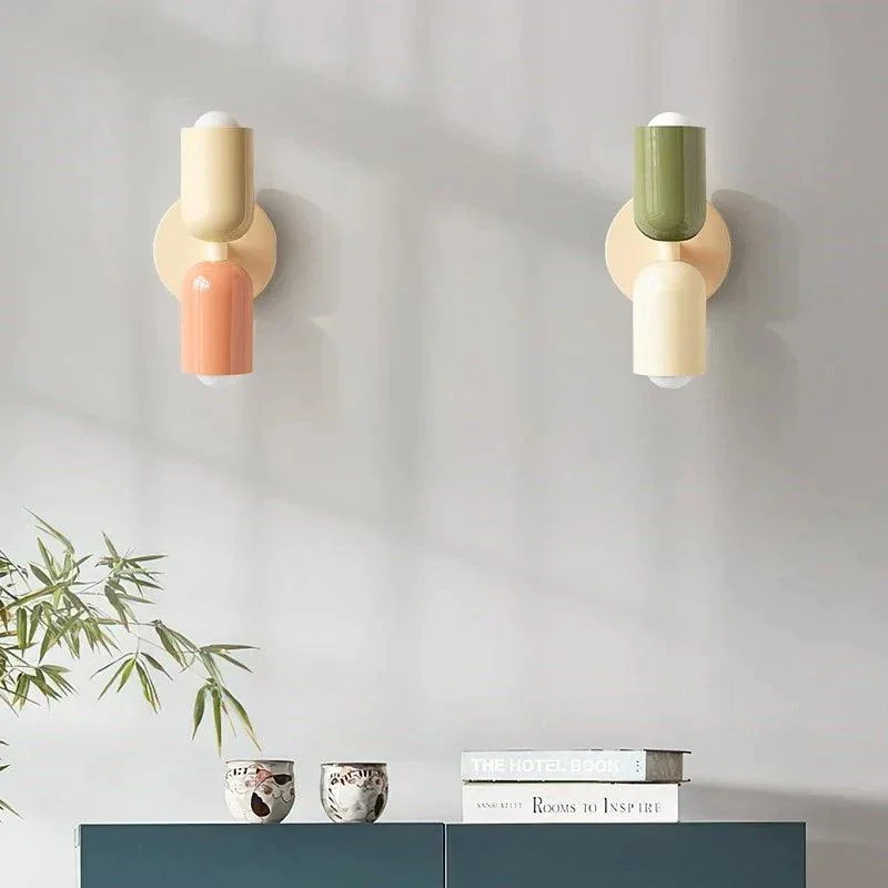 Homeko Minimalist Two-Bulb Wall Sconce -