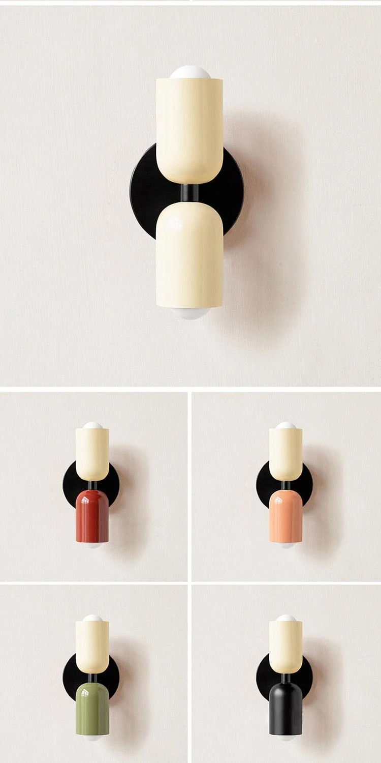 Homeko Minimalist Two-Bulb Wall Sconce -