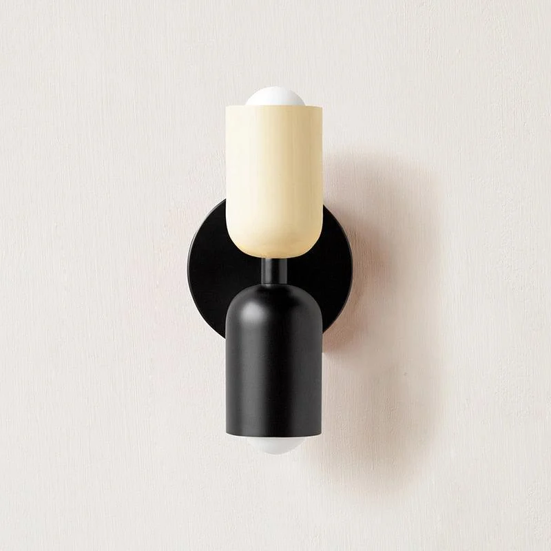 Homeko Minimalist Two-Bulb Wall Sconce -