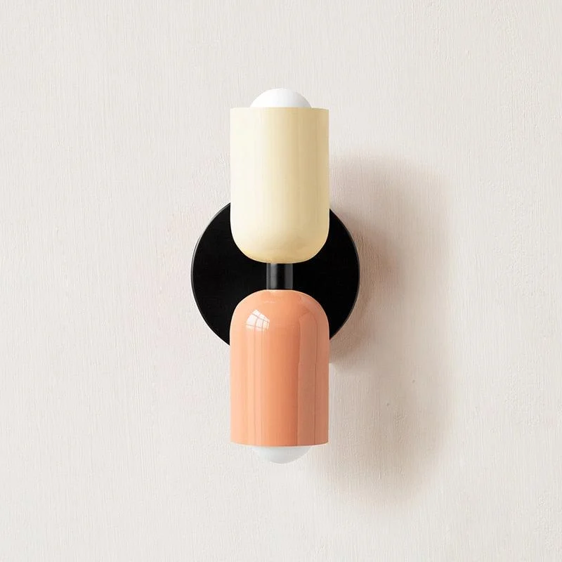 Homeko Minimalist Two-Bulb Wall Sconce -