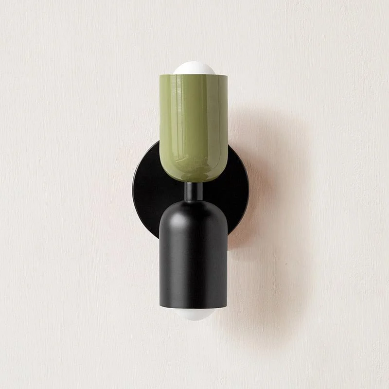 Homeko Minimalist Two-Bulb Wall Sconce -