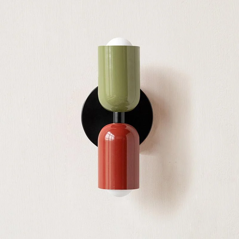 Homeko Minimalist Two-Bulb Wall Sconce -