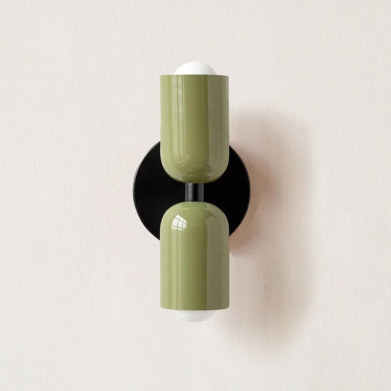 Homeko Minimalist Two-Bulb Wall Sconce -