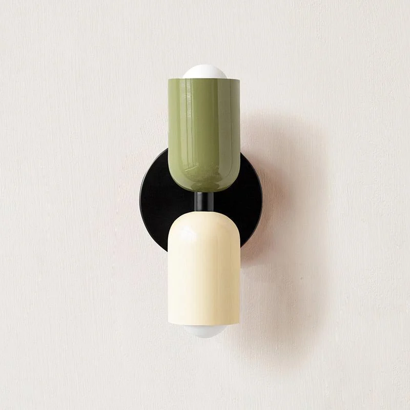 Homeko Minimalist Two-Bulb Wall Sconce -