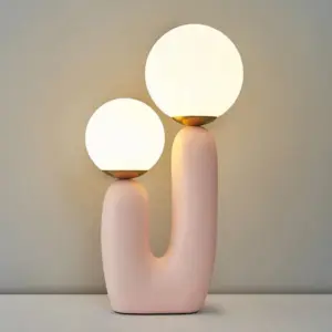 Homeko Modern Double Head Table Lamp