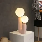 Homeko Modern Double Head Table Lamp