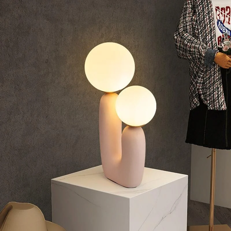 Homeko Modern Double Head Table Lamp -