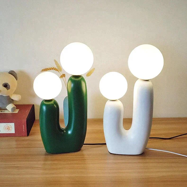 Homeko Modern Double Head Table Lamp -