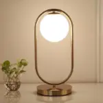 Homeko Modern Glass Ball Table Lamp