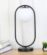 Homeko Modern Glass Ball Table Lamp