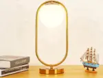Homeko Modern Glass Ball Table Lamp