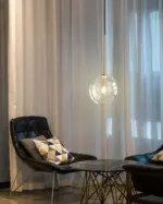 Homeko Modern Glass Globe Pendant Lights