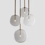Homeko Modern Glass Globe Pendant Lights