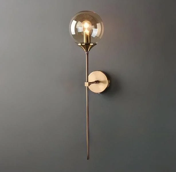 Homeko Modern Glass Sconce -