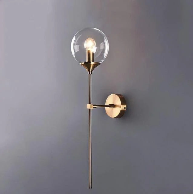 Homeko Modern Glass Sconce -