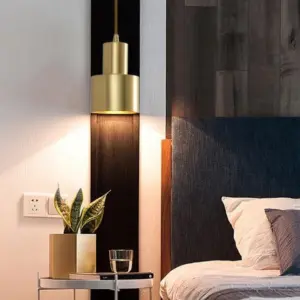 Homeko Modern Gold Pendant Light - 