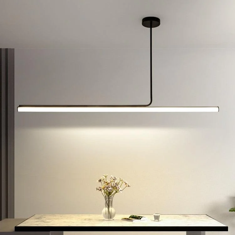 Homeko Modern Long Tube Pendant Light -