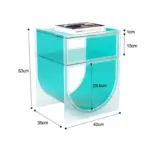 Homeko_Modern_Minimalist_Acrylic_Side_Table_-_-4266034 Homeko Modern Minimalist Acrylic Side Table