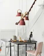 Homeko Modern Nordic Wood Pendant Lights