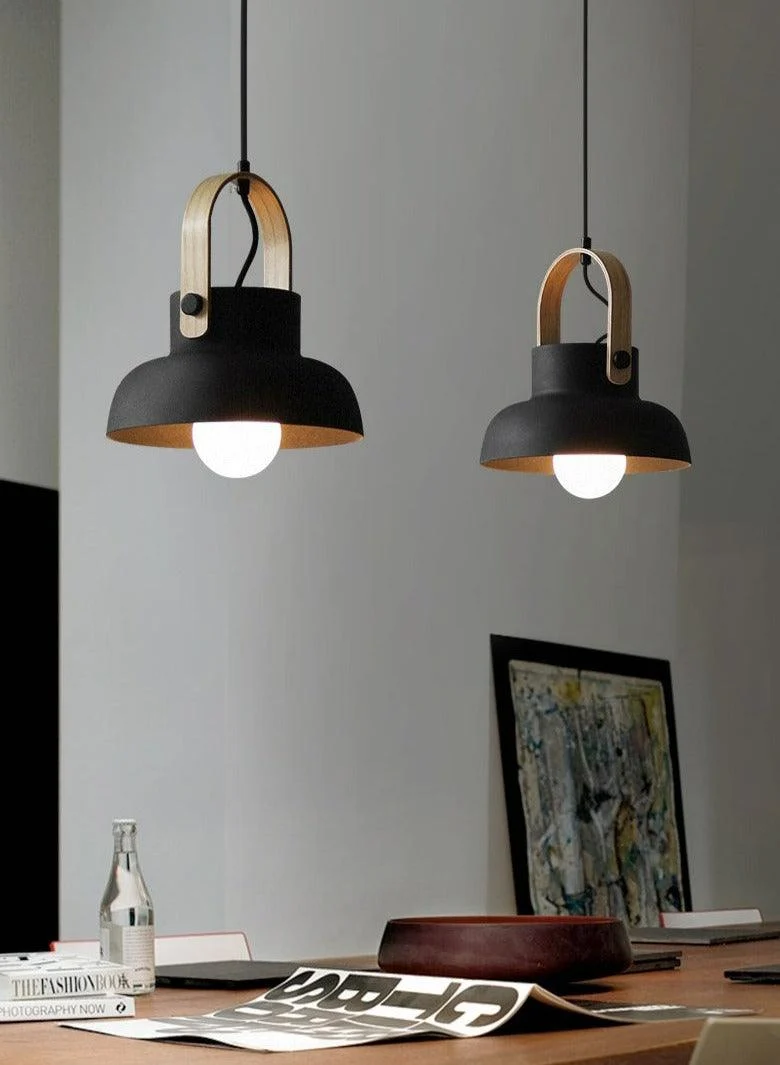 Homeko Modern Nordic Wood Pendant Lights -