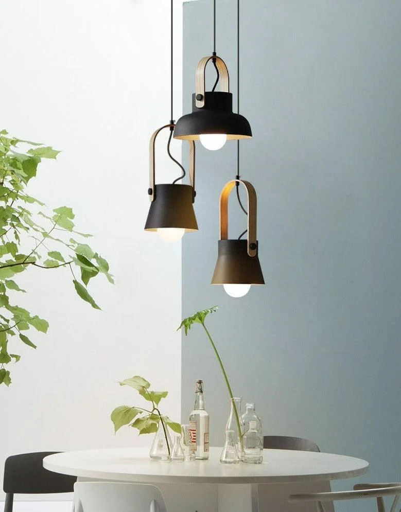 Homeko Modern Nordic Wood Pendant Lights -