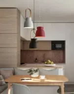 Homeko Modern Nordic Wood Pendant Lights