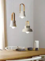 Homeko Modern Nordic Wood Pendant Lights