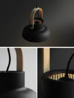 Homeko Modern Nordic Wood Pendant Lights