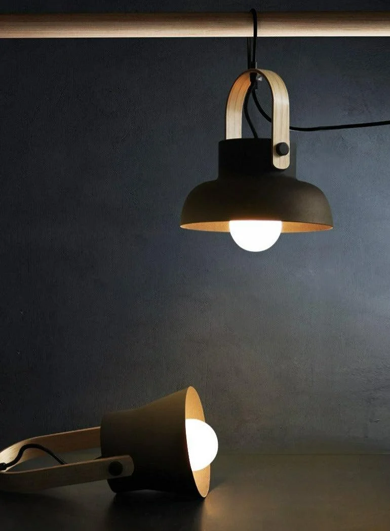 Homeko Modern Nordic Wood Pendant Lights -