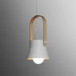 Homeko Modern Nordic Wood Pendant Lights