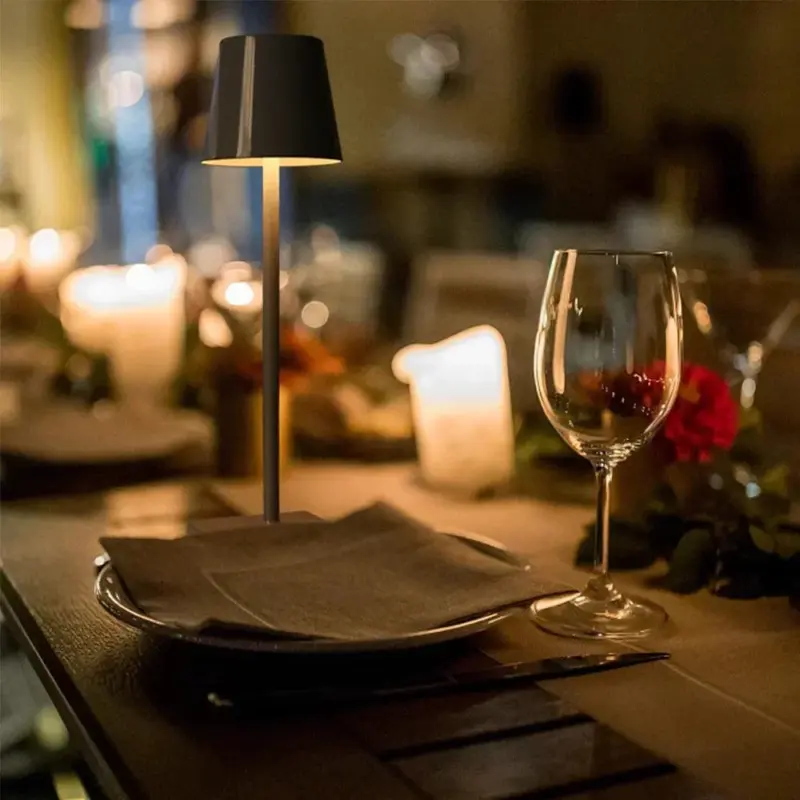 Homeko Modern Rechargeable Indoor Outdoor Table Lamp