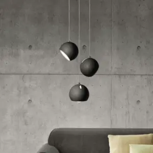 Homeko Modern Simple Ball Chandelier Pendant Light