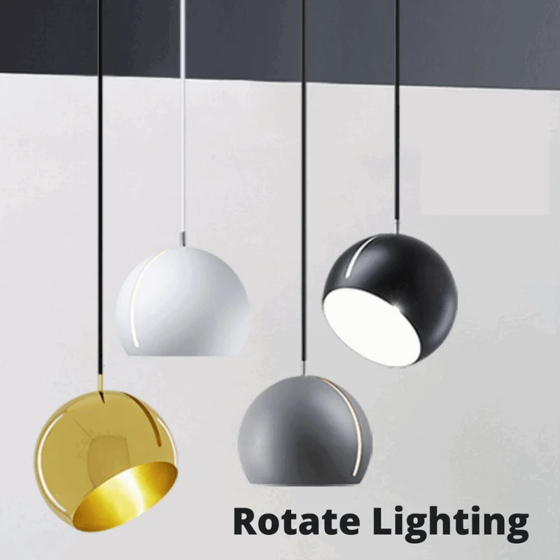 Homeko Modern Simple Ball Chandelier Pendant Light -