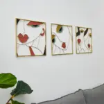 Homeko Modern Woman Metal Wall Art