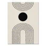 Homeko Molecular Abstract Canvas Painting