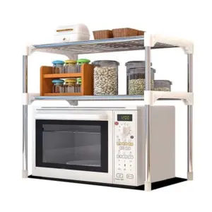 Homeko Moran Microwave Shelf Rack