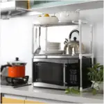 Homeko Moran Microwave Shelf Rack