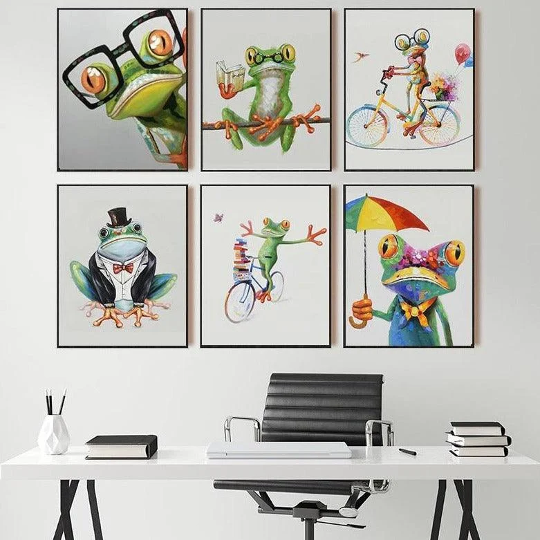 Homeko Most Interesting Frog In The World Paintings -