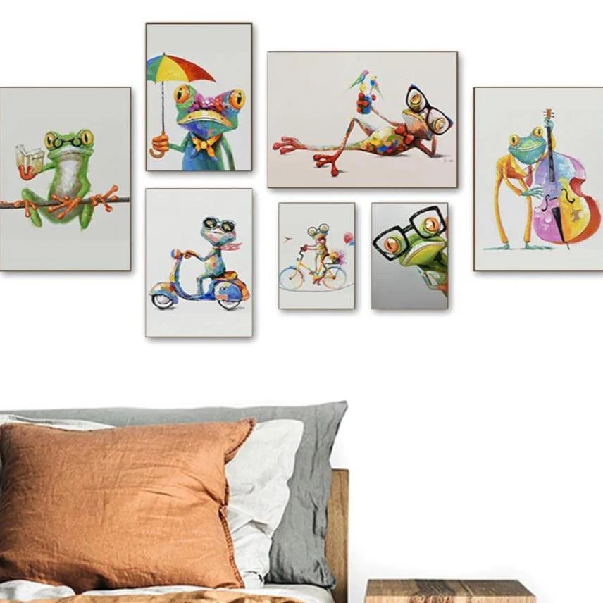 Homeko Most Interesting Frog In The World Paintings -