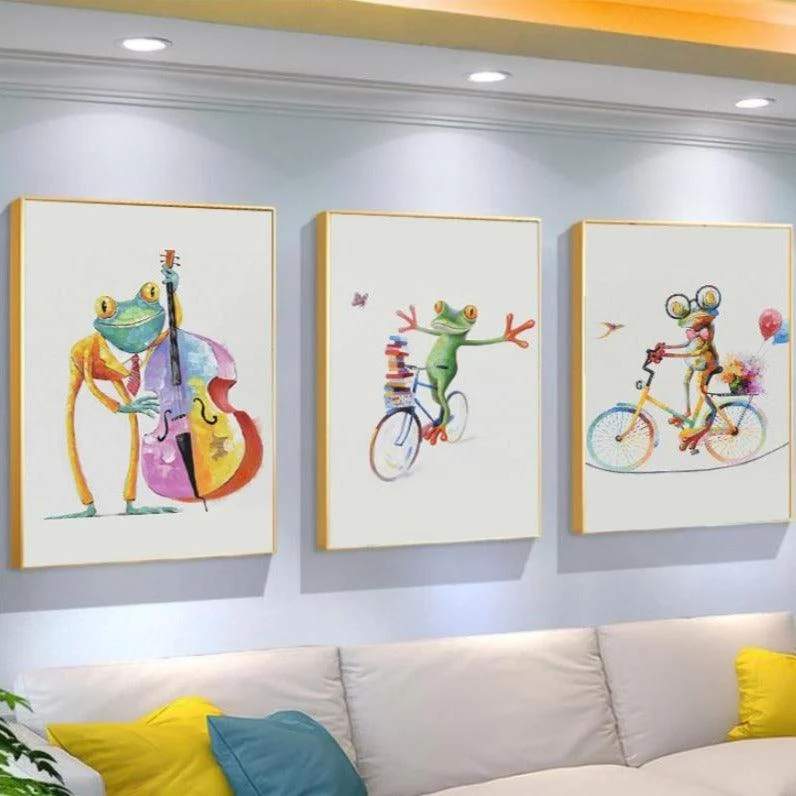 Homeko Most Interesting Frog In The World Paintings -