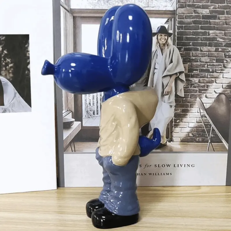 Homeko Mr Cool Balloon Dog Sculpture