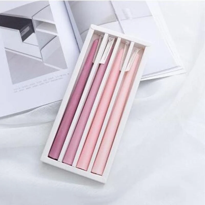 Homeko Multi-Colored Soy Wax Scented Taper Candle 4-Piece Sets -