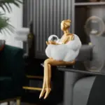 Homeko Muse Cloud Woman Statue