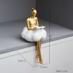 Homeko Muse Cloud Woman Statue