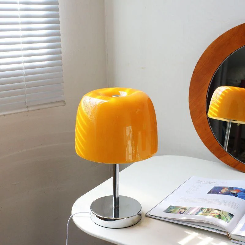 Homeko Mushroom Glass Table Lamp -