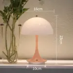 Homeko Mushroom Rechargeable Table Lamp