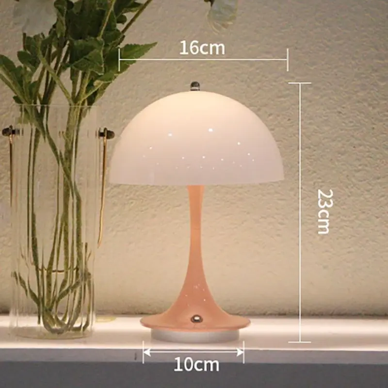 Homeko Mushroom Rechargeable Table Lamp