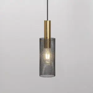 Homeko Net Mesh Lampshade Pendant Light - 