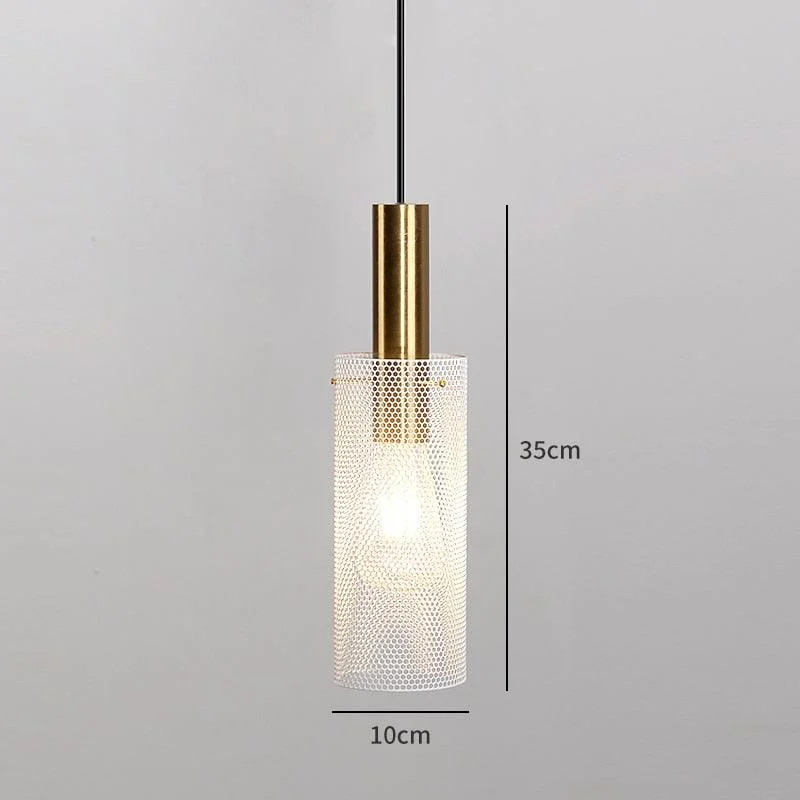 Homeko Net Mesh Lampshade Pendant Light -